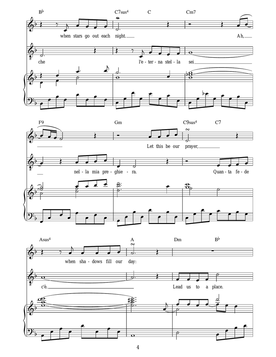 The Prayer The Prayer Acoustic Guitar scores gallery preview page 4