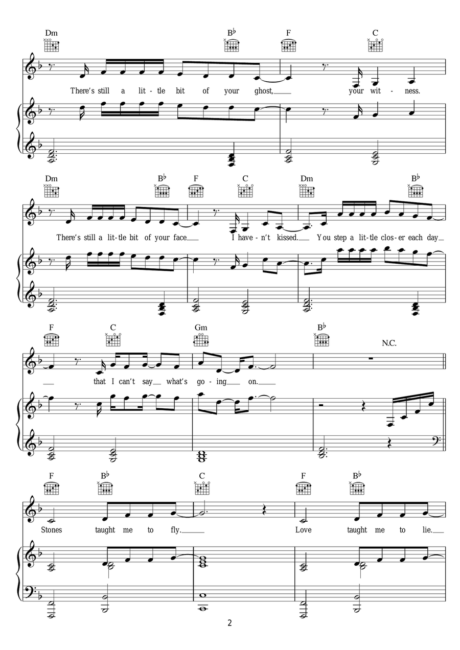 Cannonball Acoustic Guitar scores gallery preview page 2