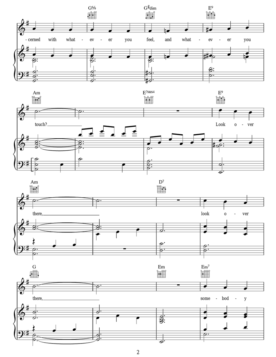 Look Over There Look Over There Guitar scores gallery preview page 2
