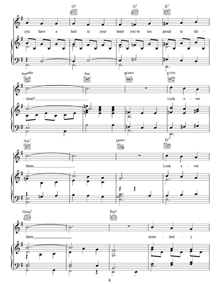 Look Over There Look Over There Guitar scores gallery preview page 4