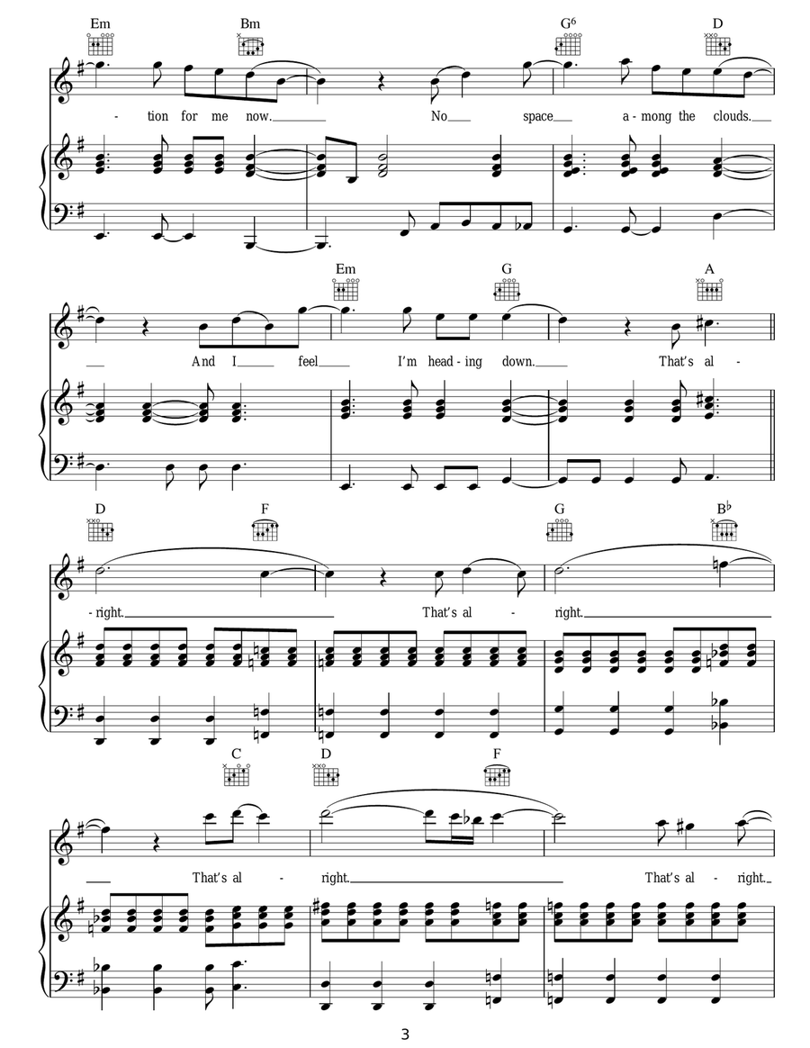 Lover To Lover Lover To Lover Acoustic Guitar scores gallery preview page 3