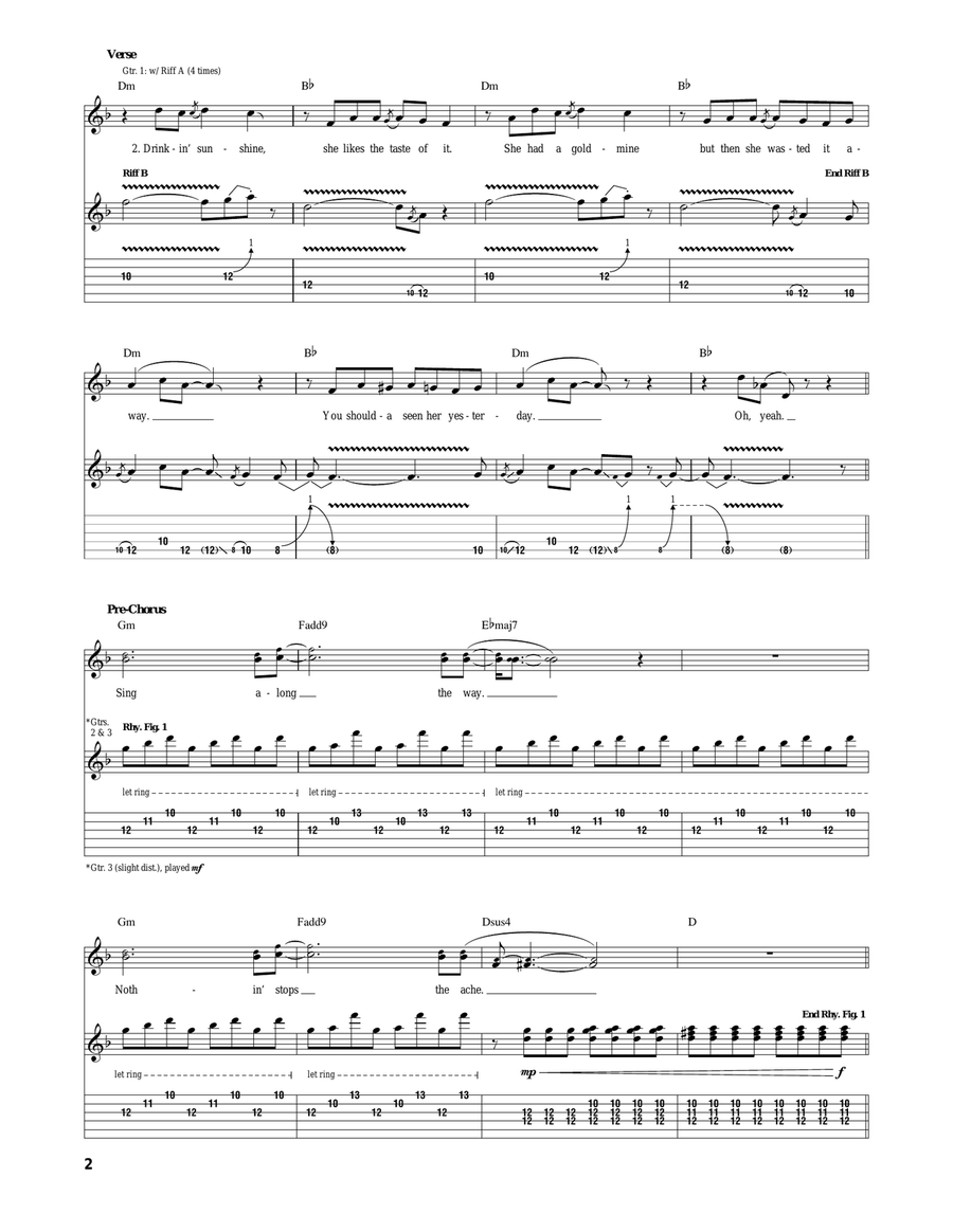 Annie Wants A Baby Annie Wants A Baby Acoustic Guitar scores gallery preview page 2