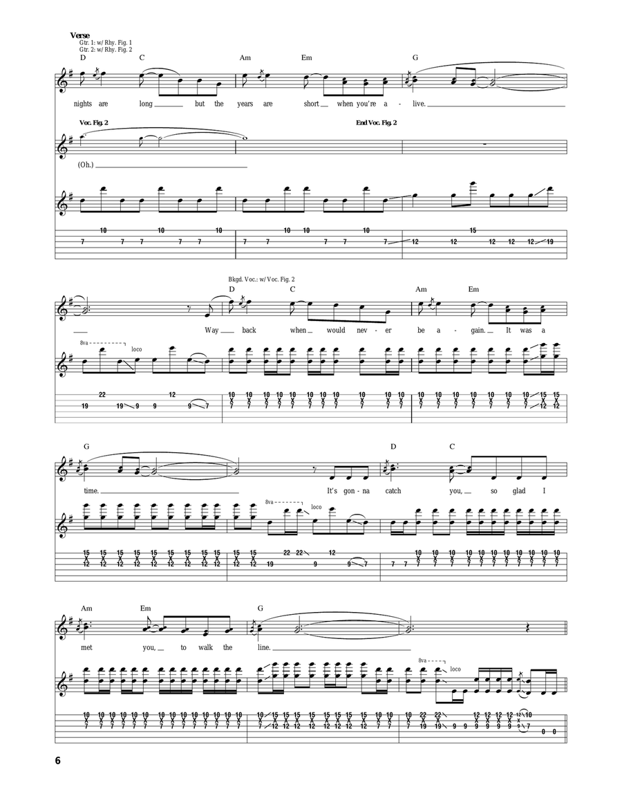 Brendan's Death Song Brendan's Death Song Acoustic Guitar scores gallery preview page 6