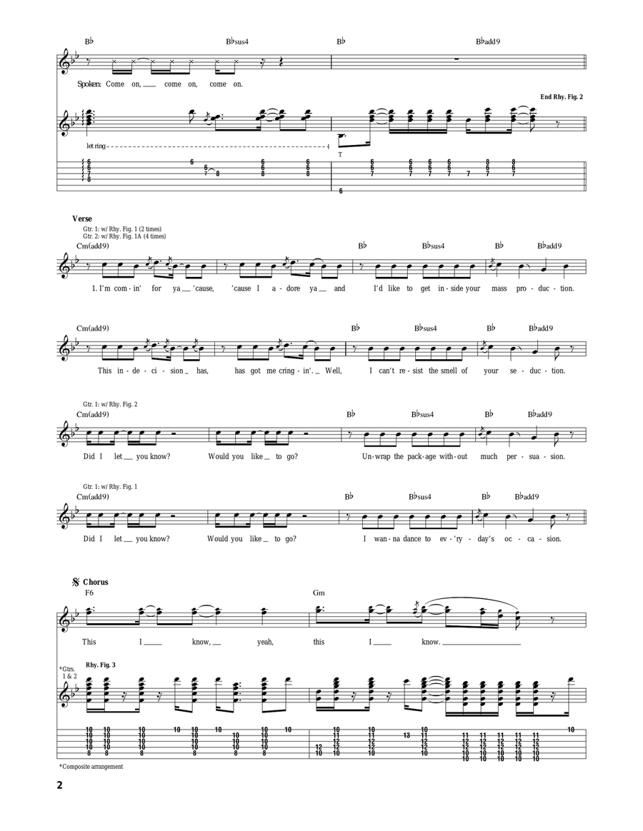 Did I Let You Know Did I Let You Know Acoustic Guitar scores gallery preview page 2