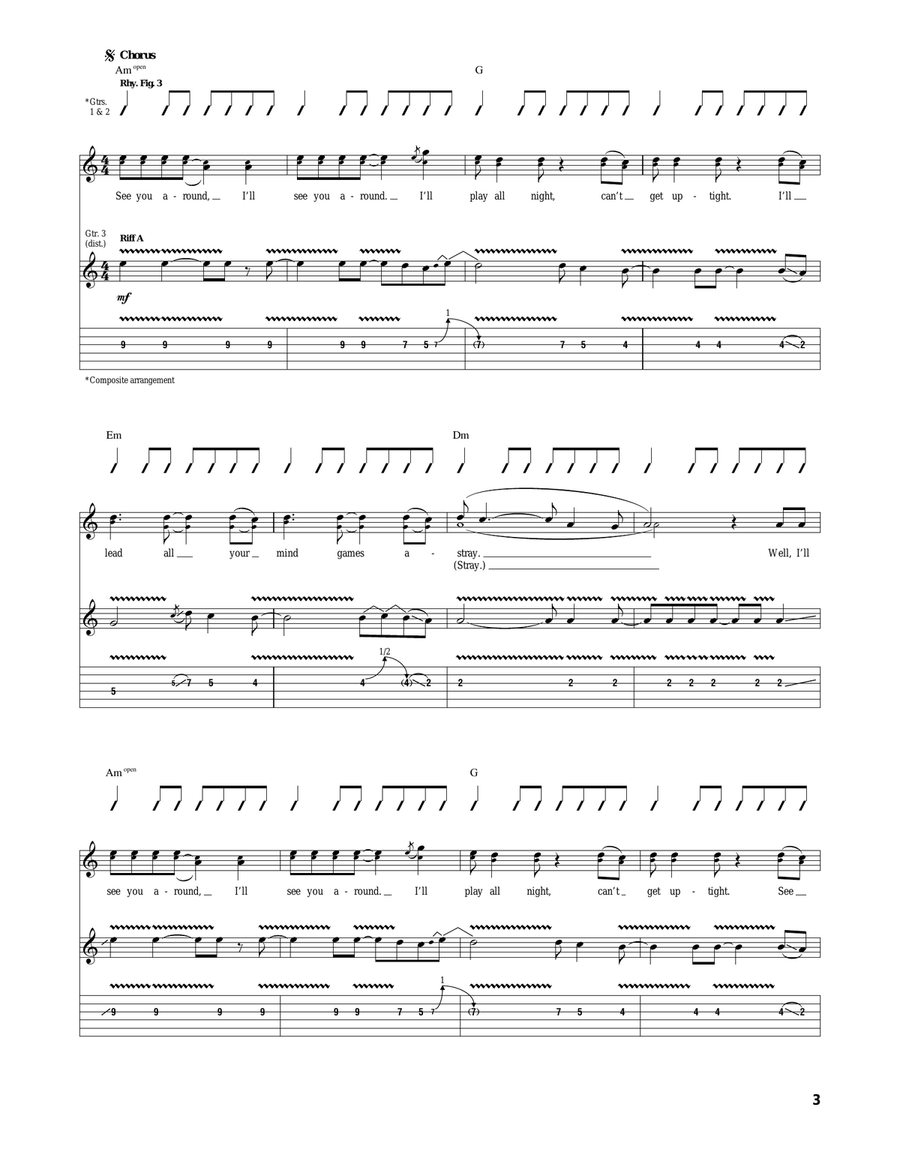 Goodbye Hooray Goodbye Hooray Acoustic Guitar scores gallery preview page 3
