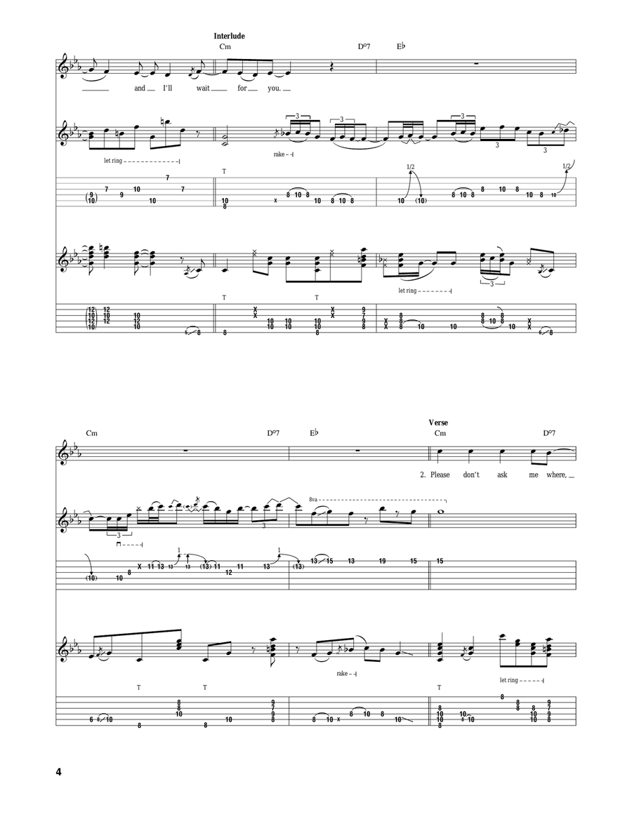 Meet Me At The Corner Meet Me At The Corner Acoustic Guitar scores gallery preview page 4