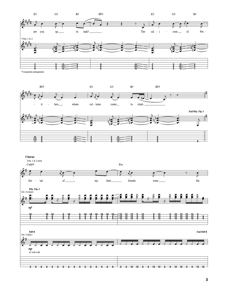 Monarchy Of Roses Monarchy Of Roses Acoustic Guitar scores gallery preview page 3