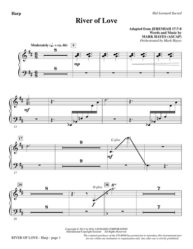 River Of Love - Harp