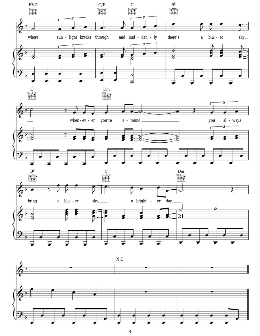 Miracles Acoustic Guitar scores gallery preview page 3