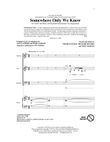 Somewhere Only We Know (arr. Ed Lojeski)