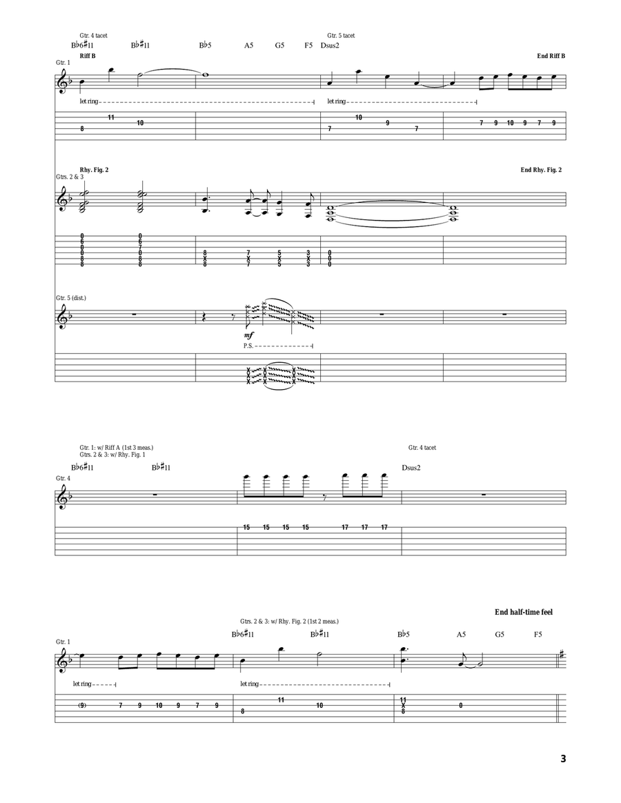 Stargasm Stargasm Acoustic Guitar scores gallery preview page 3
