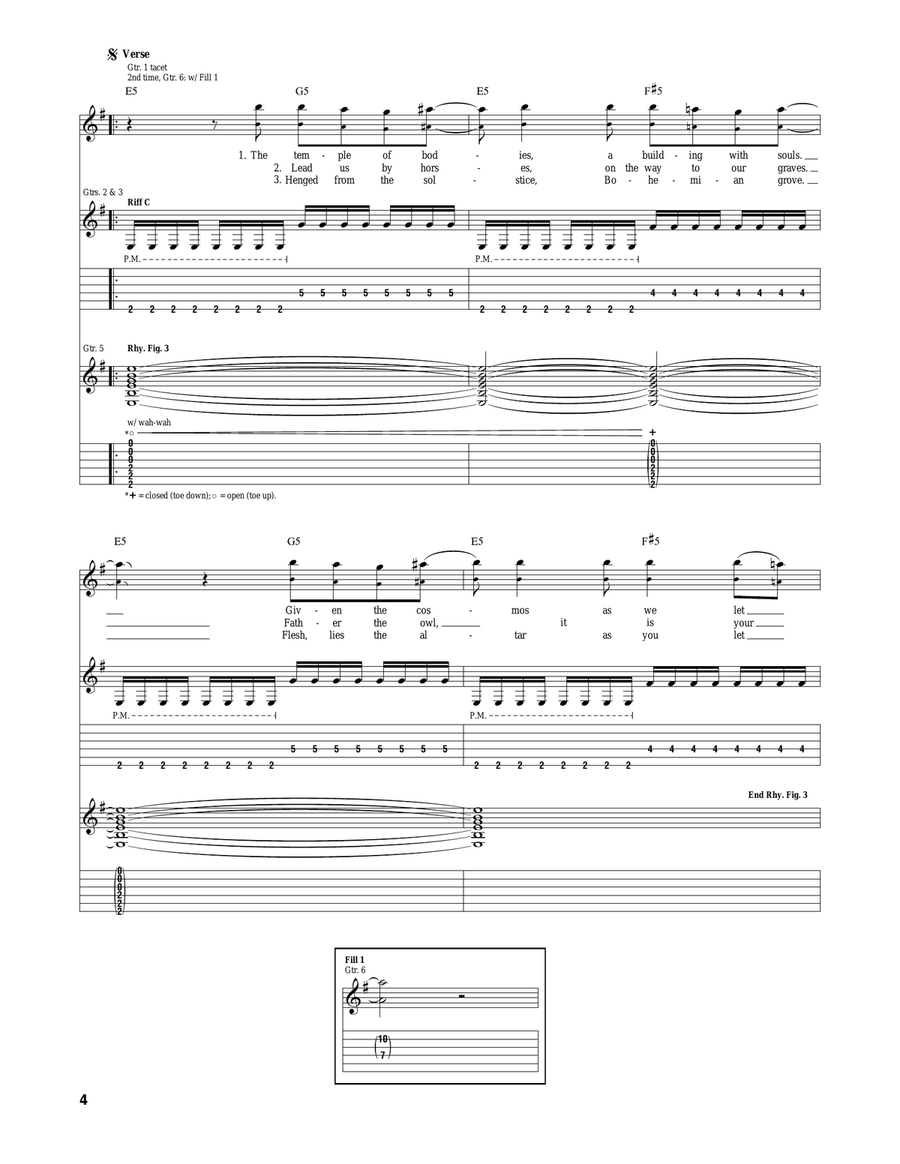 Stargasm Stargasm Acoustic Guitar scores gallery preview page 4