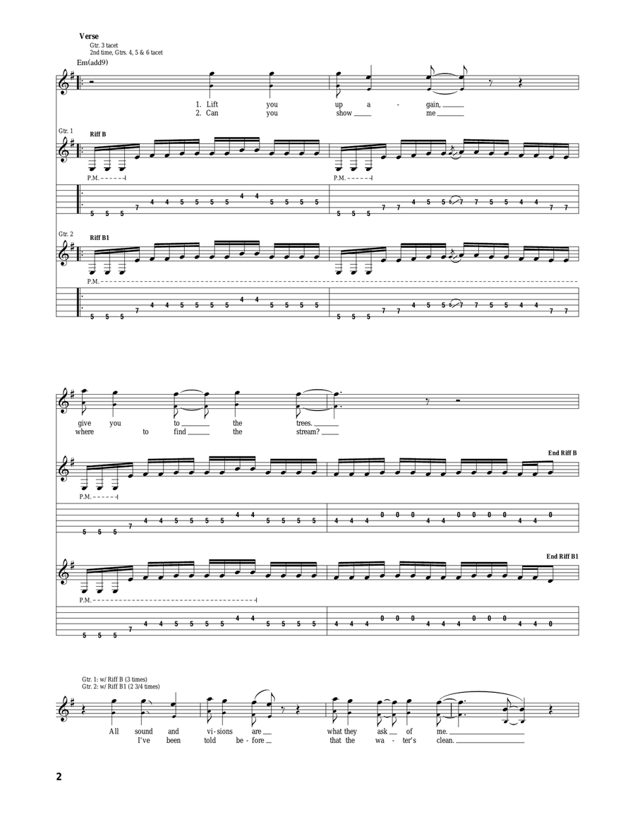 All The Heavy Lifting All The Heavy Lifting Acoustic Guitar scores gallery preview page 2