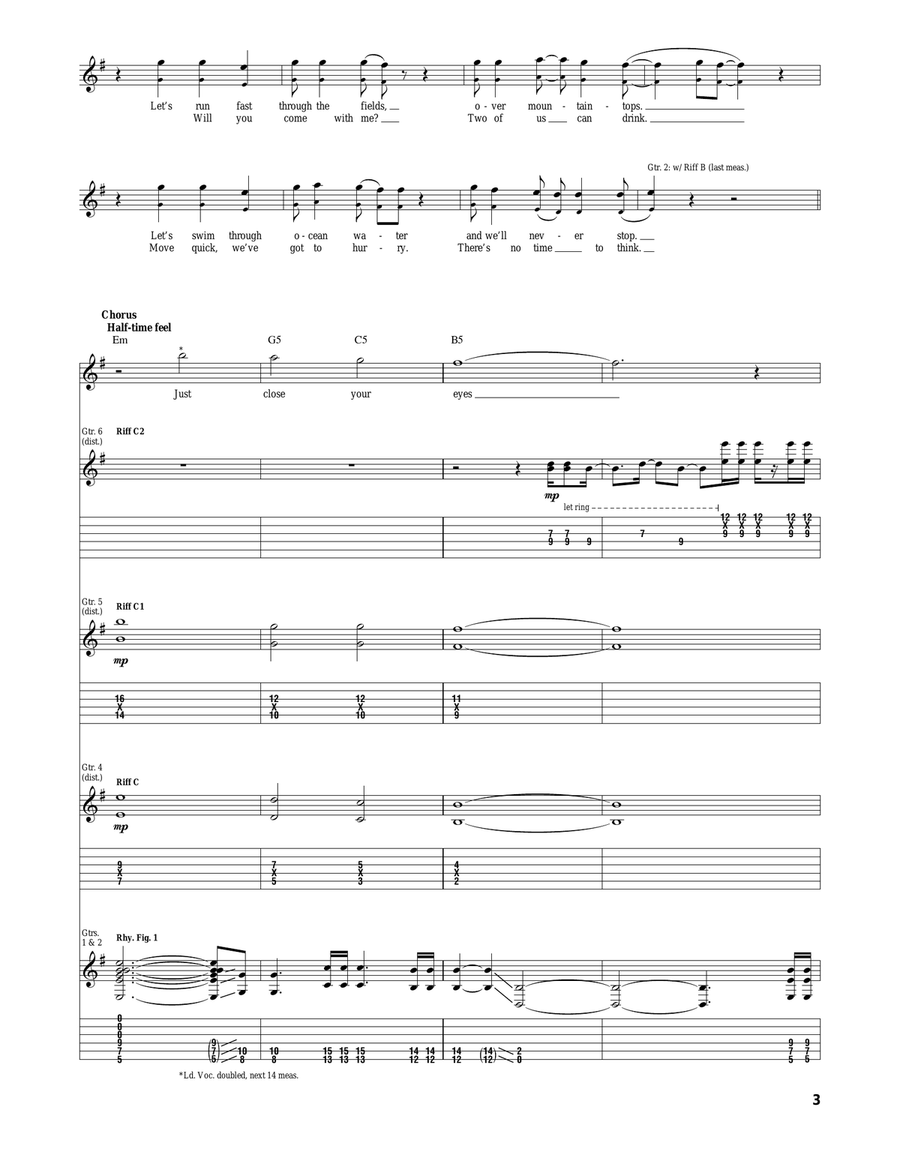 All The Heavy Lifting All The Heavy Lifting Acoustic Guitar scores gallery preview page 3