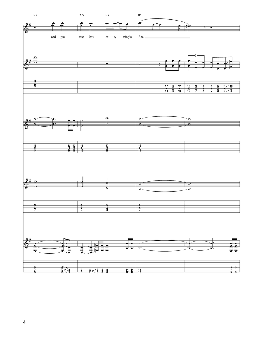 All The Heavy Lifting All The Heavy Lifting Acoustic Guitar scores gallery preview page 4