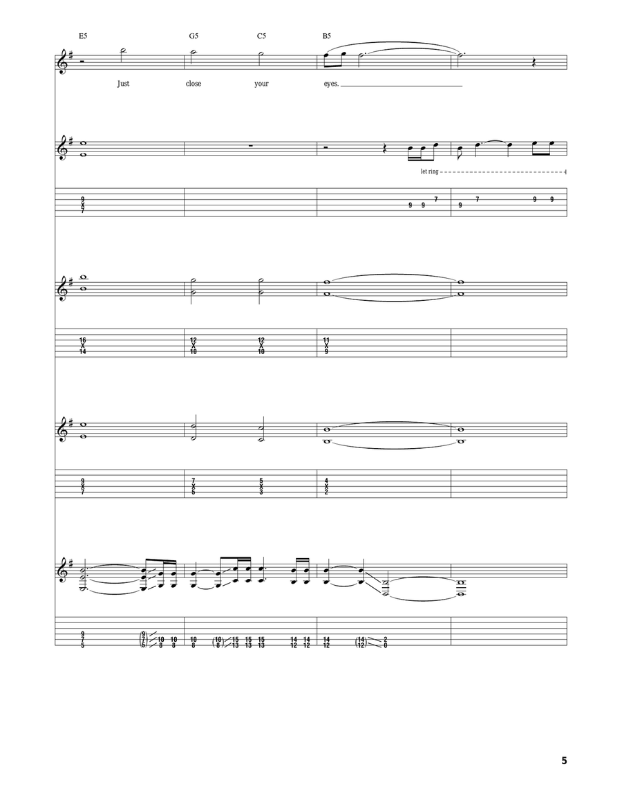 All The Heavy Lifting All The Heavy Lifting Acoustic Guitar scores gallery preview page 5