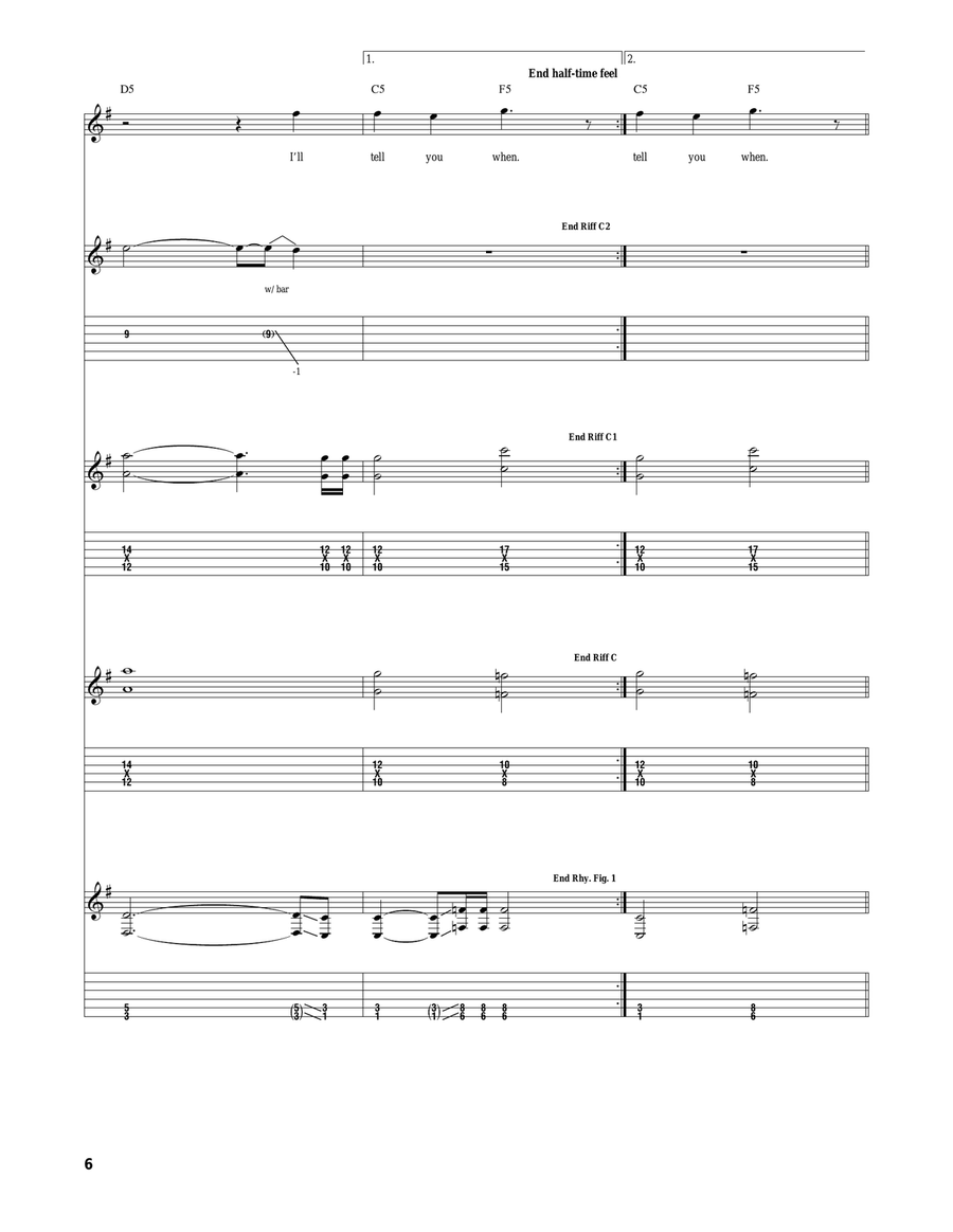 All The Heavy Lifting All The Heavy Lifting Acoustic Guitar scores gallery preview page 6