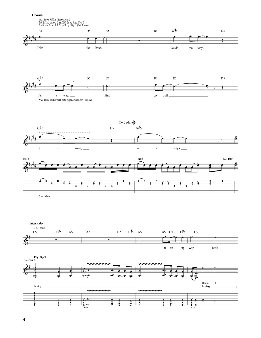 Octopus Has No Friends Octopus Has No Friends Acoustic Guitar scores gallery preview page 4