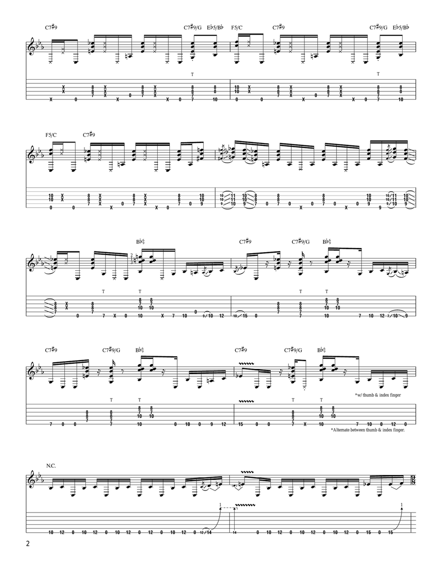 Neon Neon Acoustic Guitar scores gallery preview page 2