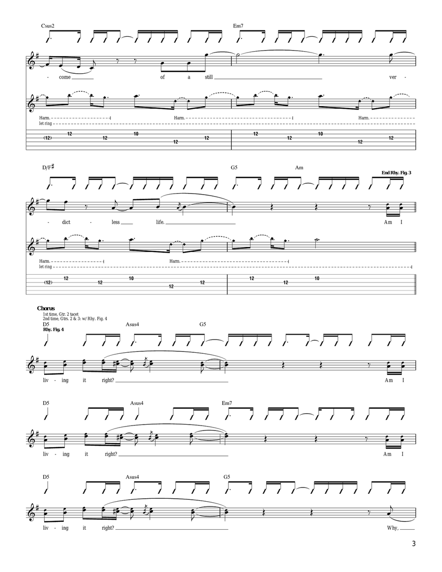 Why Georgia Why Georgia Acoustic Guitar scores gallery preview page 3