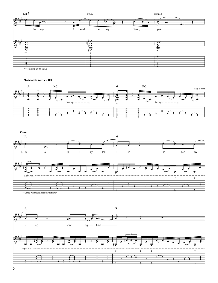 Good Love Is On The Way Good Love Is On The Way Acoustic Guitar scores gallery preview page 2