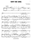 Why We Sing