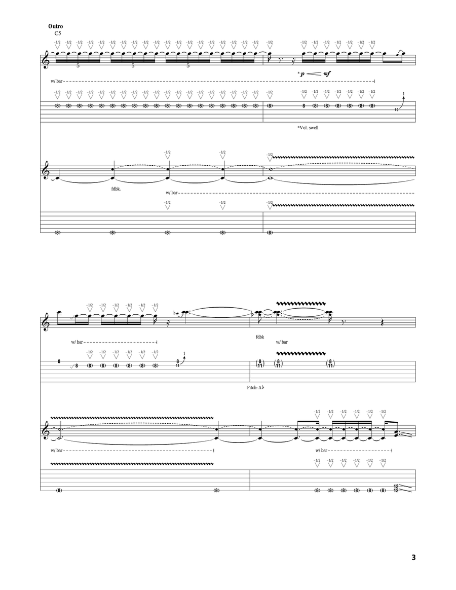 Change (Revisited) Acoustic Guitar scores gallery preview page 3