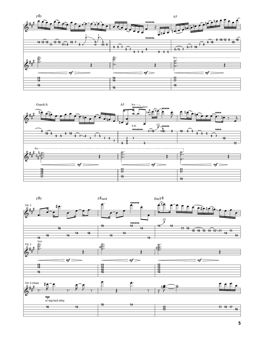 Fatdaddy Fatdaddy Acoustic Guitar scores gallery preview page 5