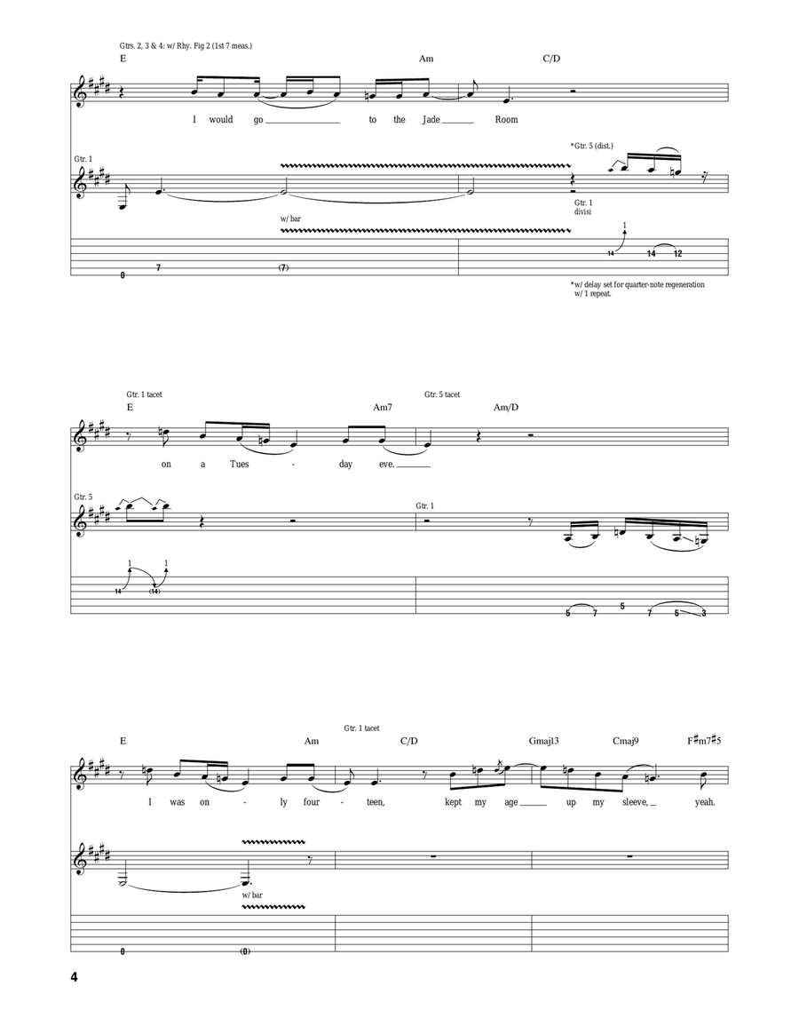 Austin Austin Acoustic Guitar scores gallery preview page 4