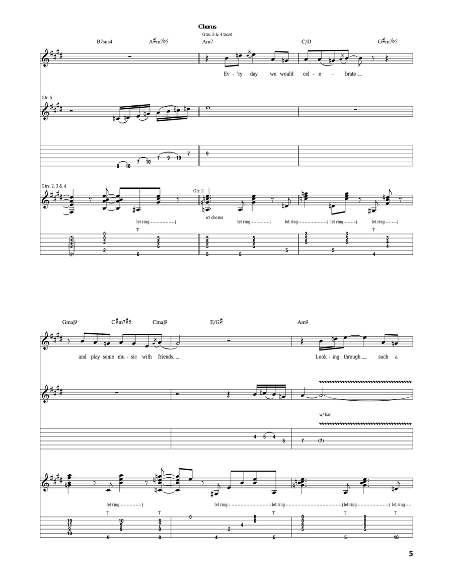 Austin Austin Acoustic Guitar scores gallery preview page 5