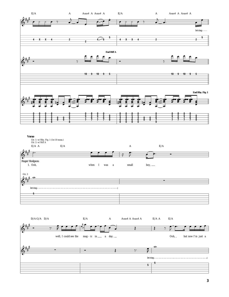 Sister Moonshine Sister Moonshine Acoustic Guitar scores gallery preview page 3