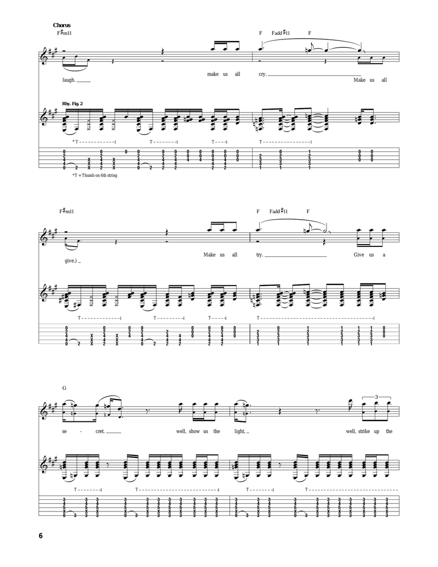 Sister Moonshine Sister Moonshine Acoustic Guitar scores gallery preview page 6