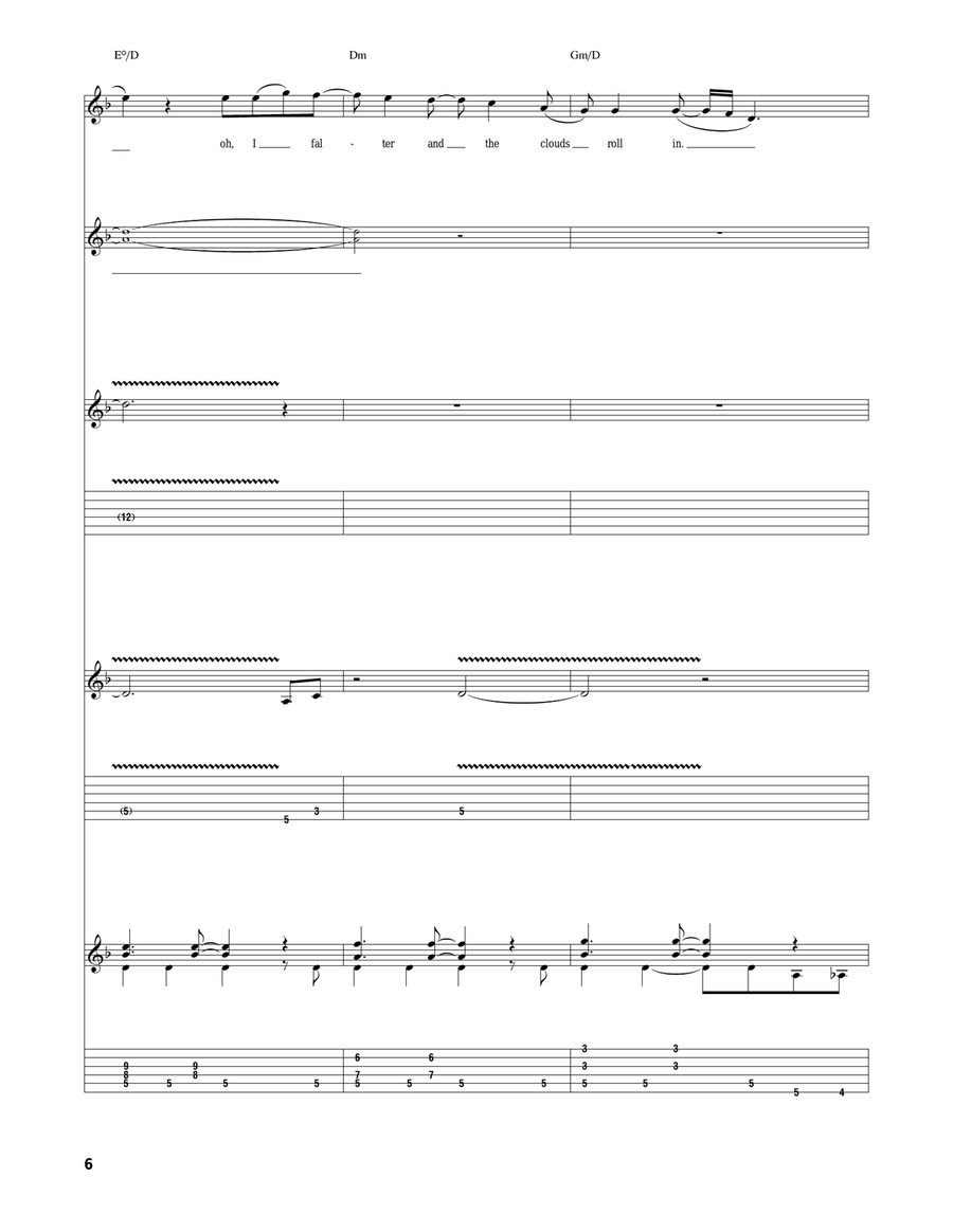 Arithmetic Acoustic Guitar scores gallery preview page 6
