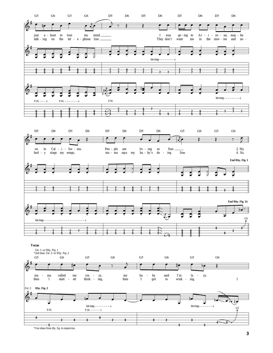 Tulsa Time Tulsa Time Acoustic Guitar scores gallery preview page 3