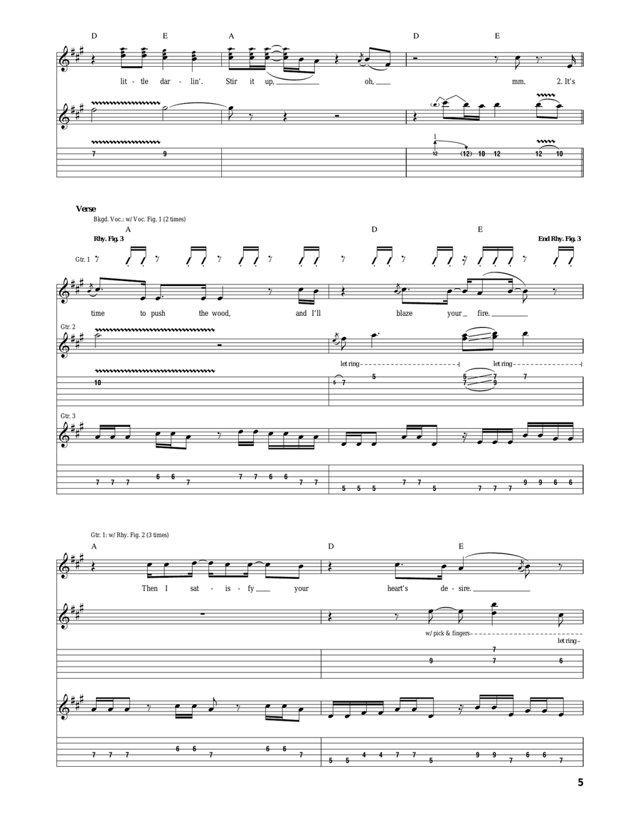 Stir It Up Stir It Up Acoustic Guitar scores gallery preview page 5