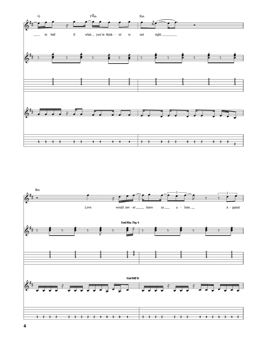 Could You Be Loved Could You Be Loved Acoustic Guitar scores gallery preview page 4