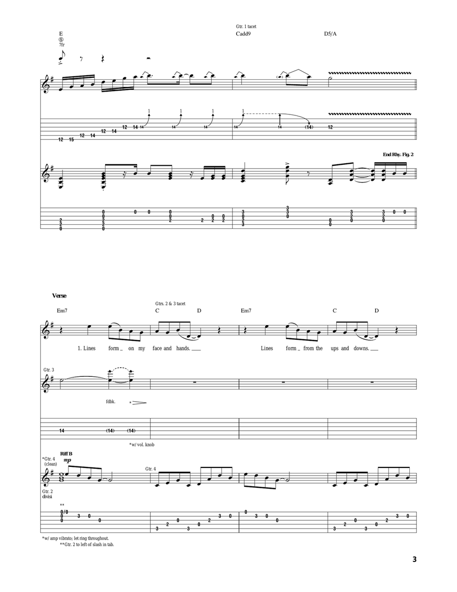 I'm Eighteen I'm Eighteen Acoustic Guitar scores gallery preview page 3
