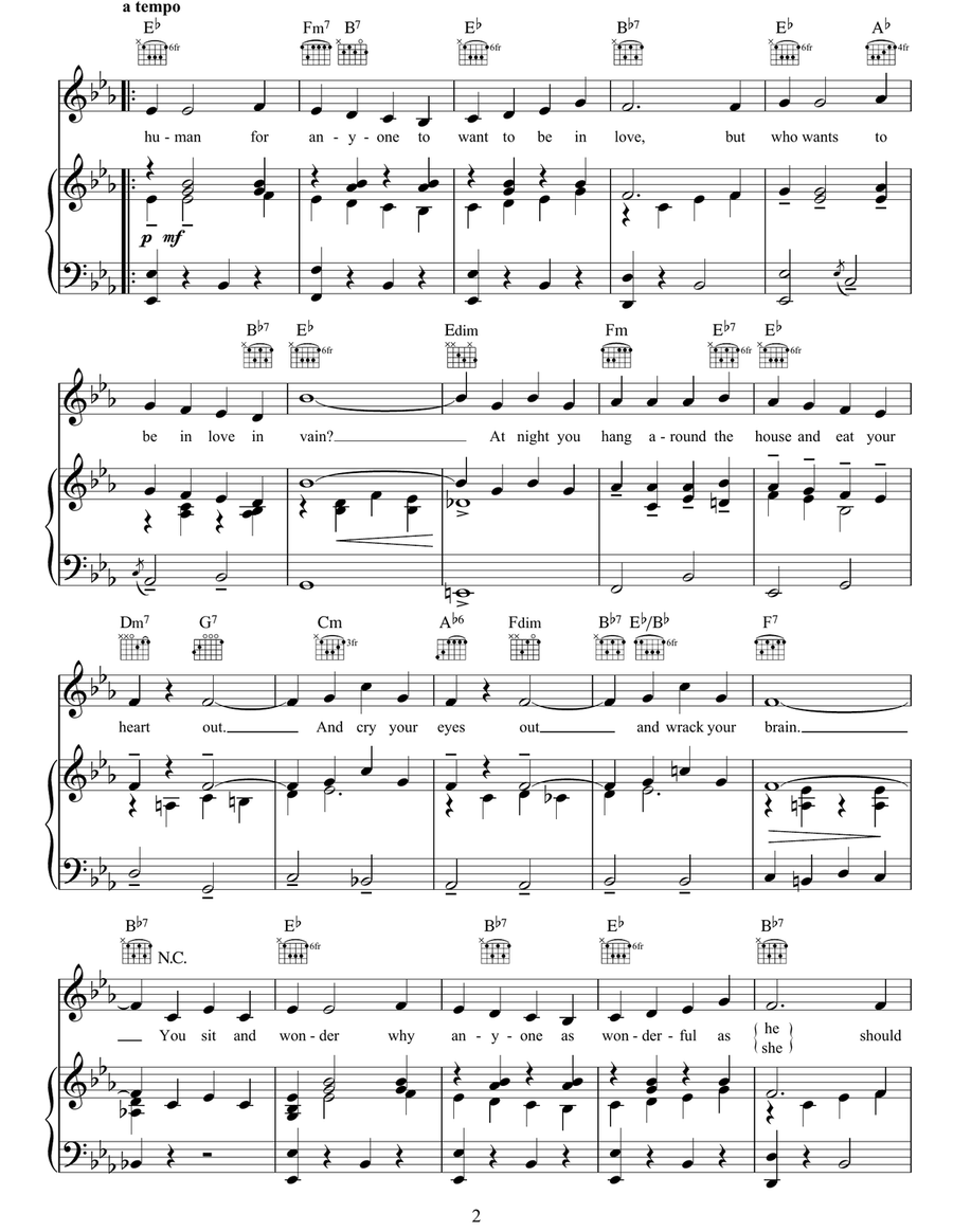 In Love In Vain In Love In Vain Guitar scores gallery preview page 2