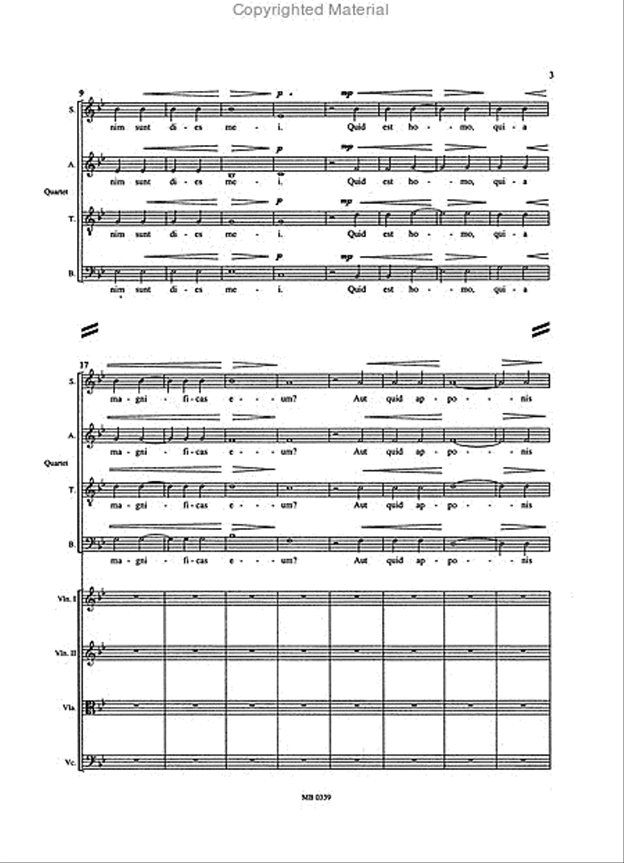 Passion and Resurrection (Full Score) 4-Part scores gallery preview page 3