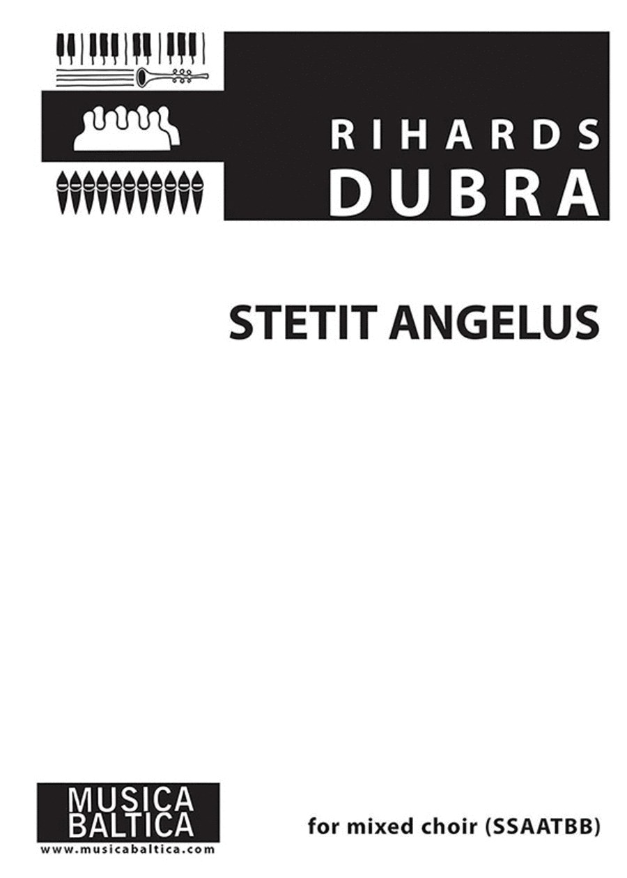Stretit Angelus for SSAATTBB Choir SSAATTBB scores gallery preview page 1