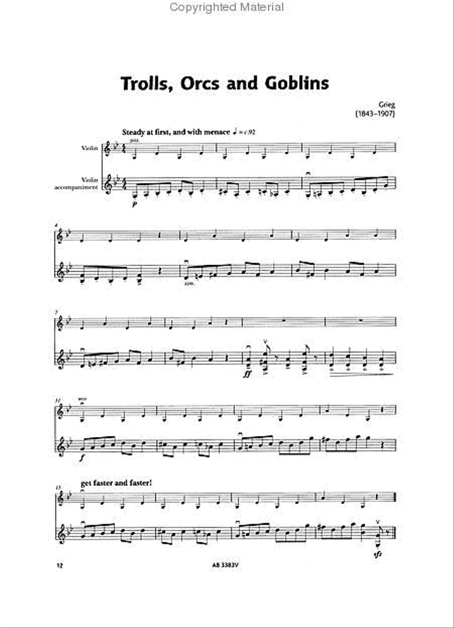 Violin Star 1, Accompaniment book Violin scores gallery preview page 3