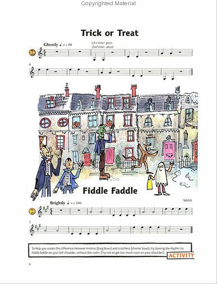 Violin Star 1, Student's book, with CD Violin Solo scores gallery preview page 3