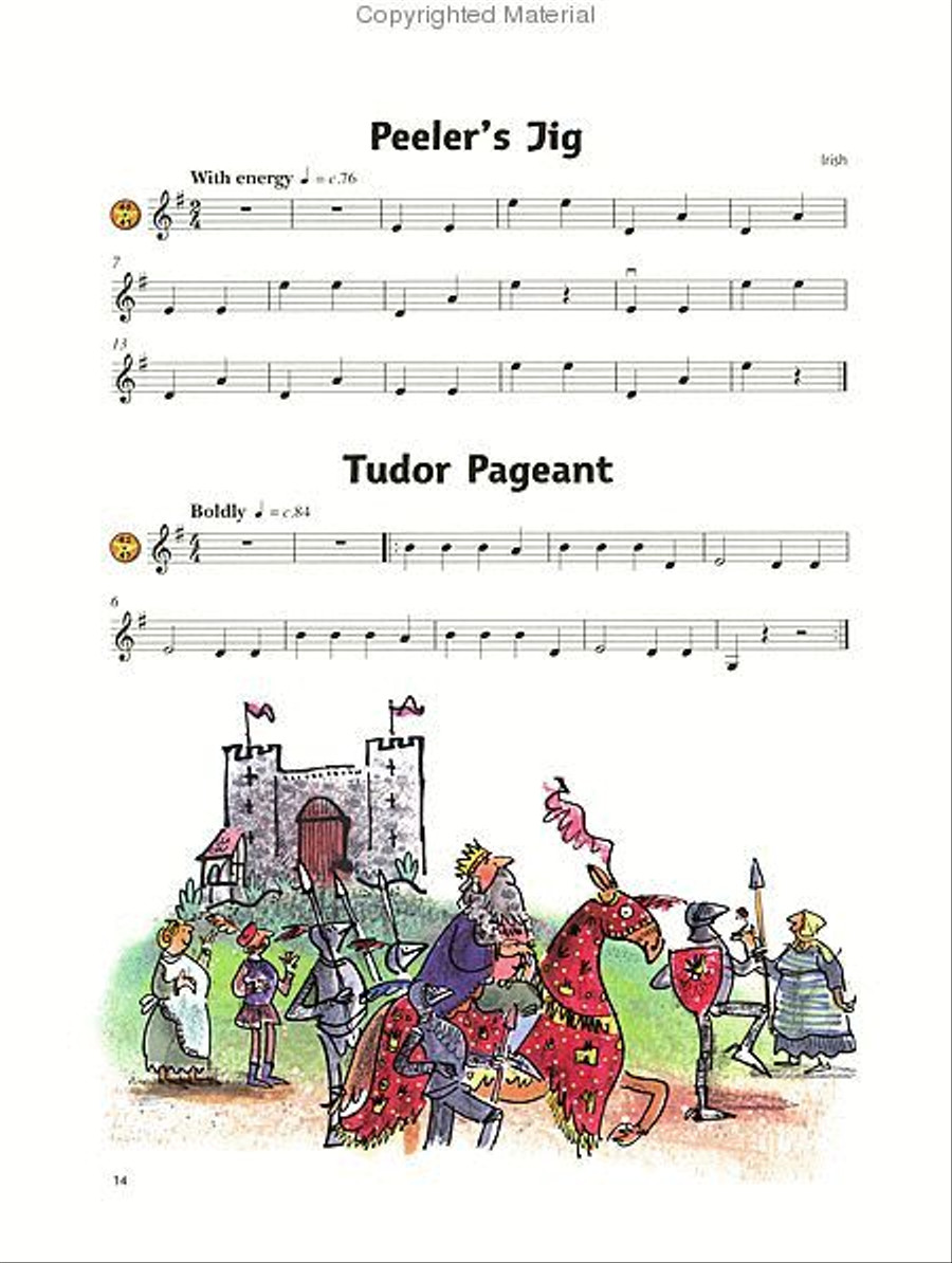 Violin Star 1, Student's book, with CD Violin Solo scores gallery preview page 4