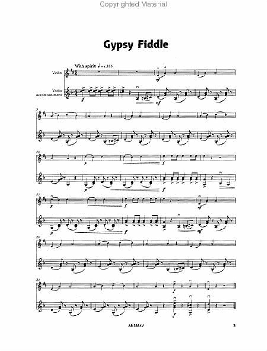 Violin Star 2, Accompaniment book Violin scores gallery preview page 2