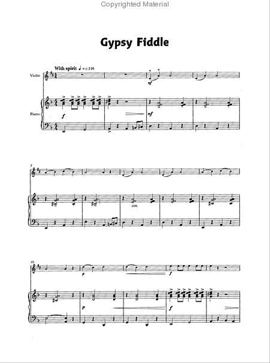Violin Star 2, Accompaniment book Violin scores gallery preview page 3