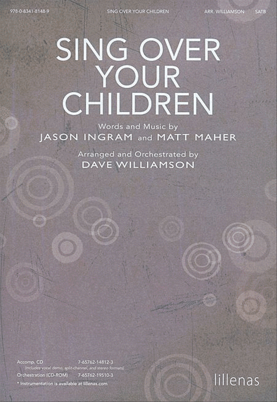 Sing Over Your Children (Anthem) 4-Part scores gallery preview page 1