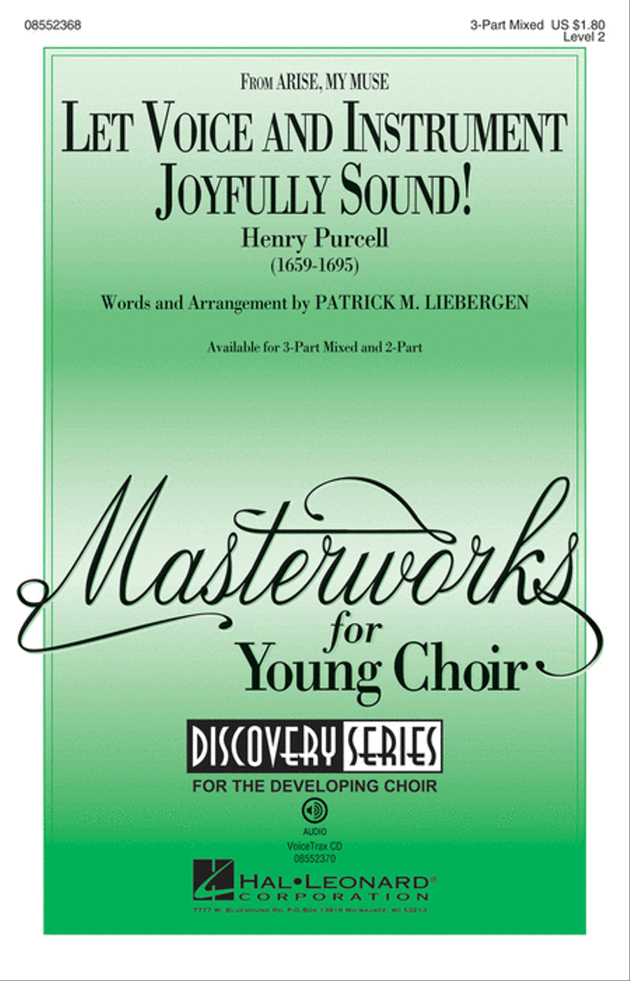 Let Voice and Instrument Joyfully Sound! Choir scores gallery preview page 1