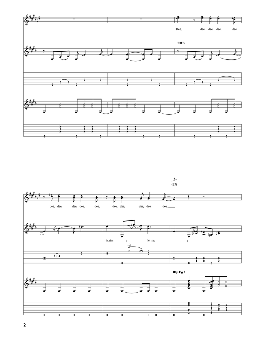 Mrs. Robinson Mrs. Robinson Acoustic Guitar scores gallery preview page 2