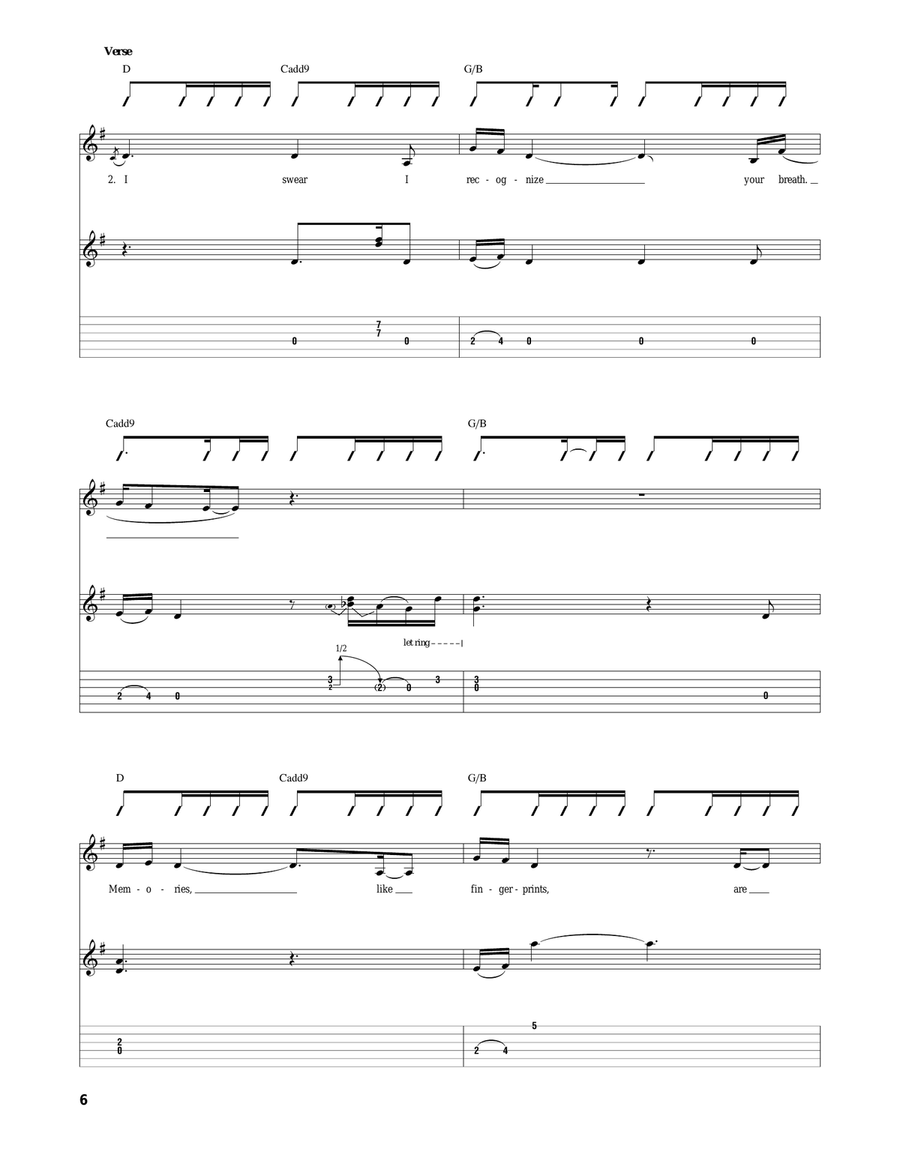Elderly Woman Behind The Counter In A Small Town Acoustic Guitar scores gallery preview page 6