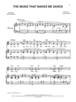 The Music That Makes Me Dance (from 